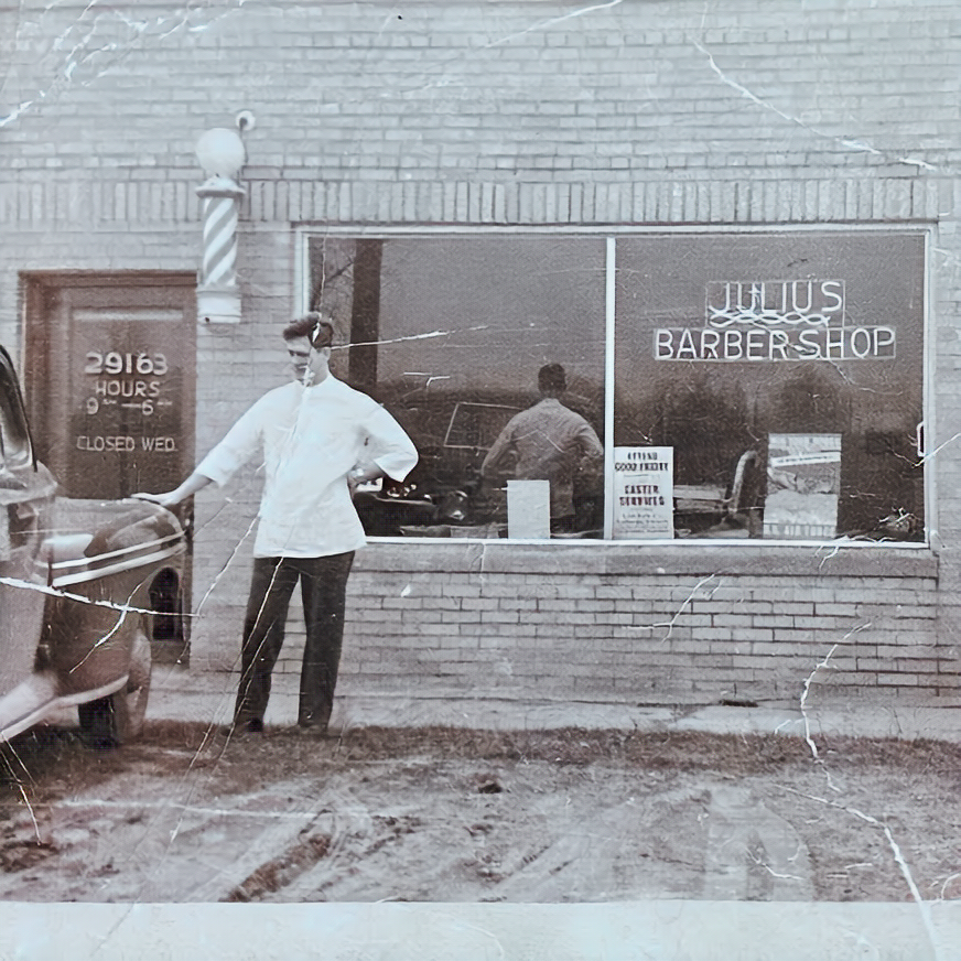 Julius Barbershop Exterior